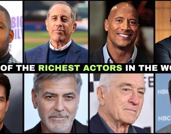 Top 10 Richest Actors and Actresses in 2025