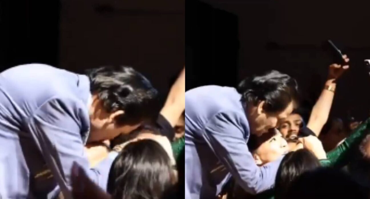 Udit Narayan kissing a fan has gone viral again.