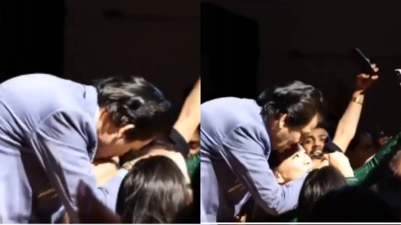 Udit Narayan kissing a fan has gone viral again.