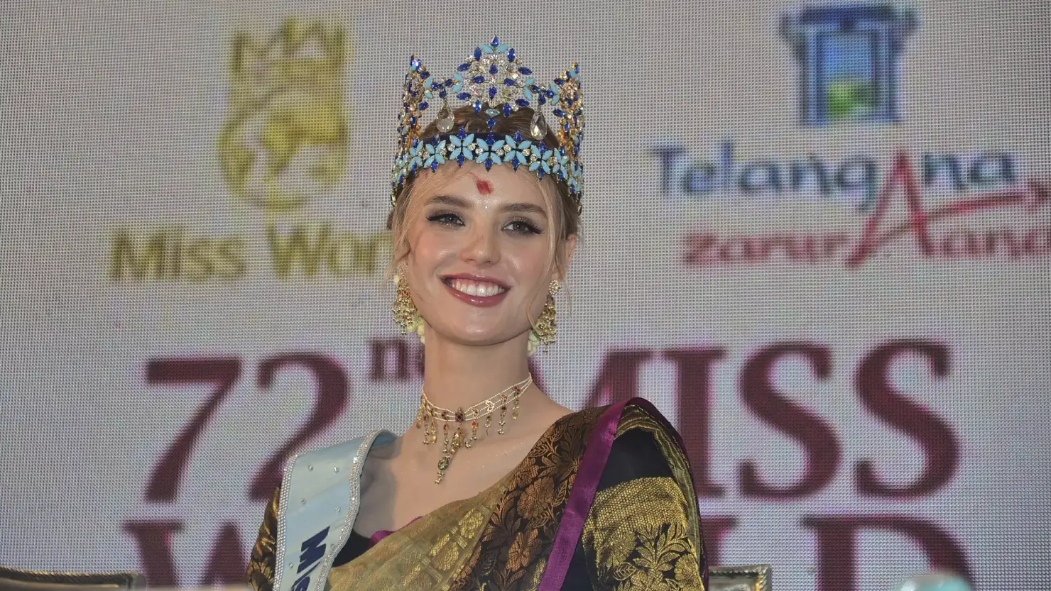 Miss World 2023 Krystyna Pyszková Loves Hyderabad
