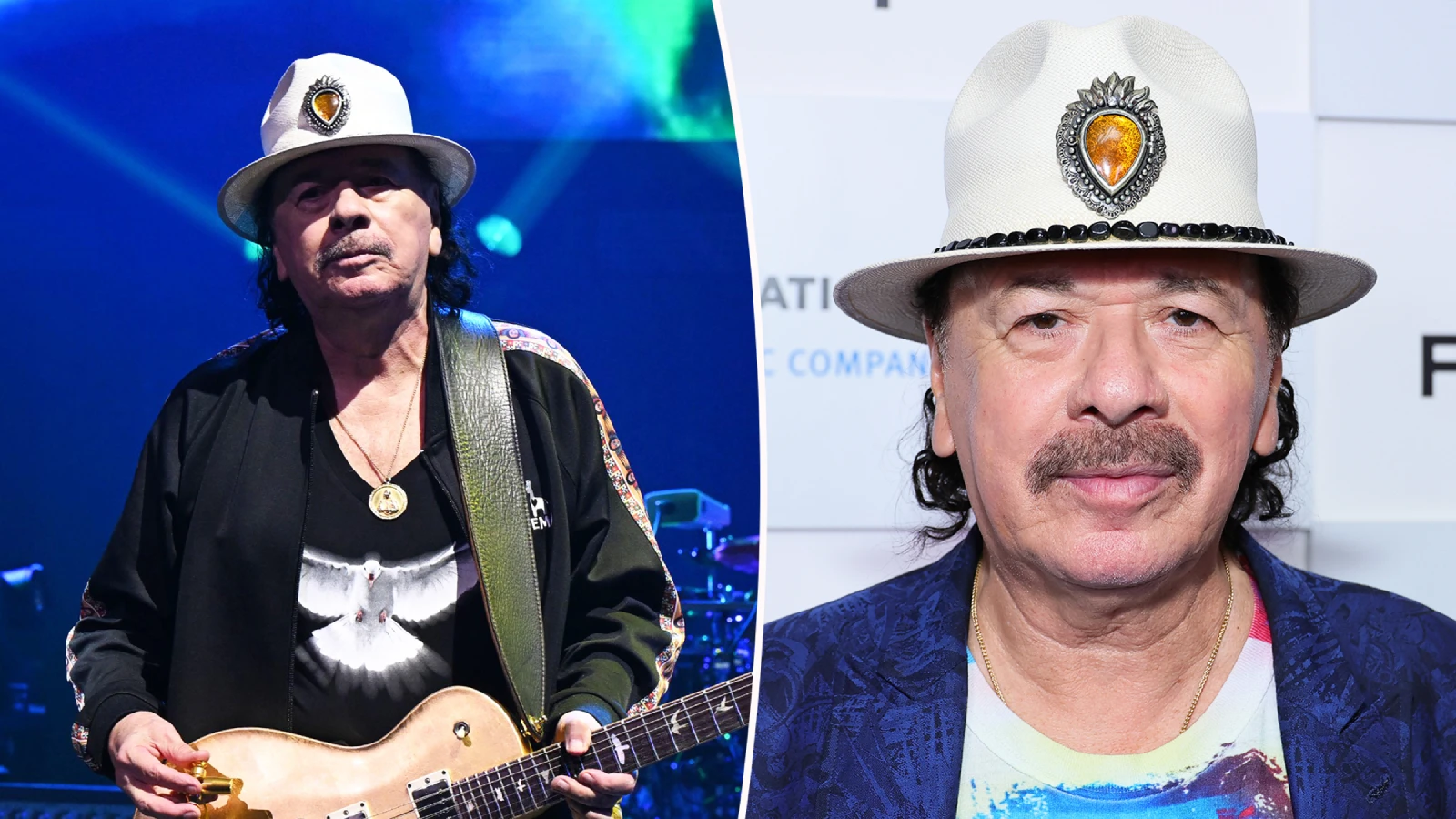 Guitar legend carlos santana