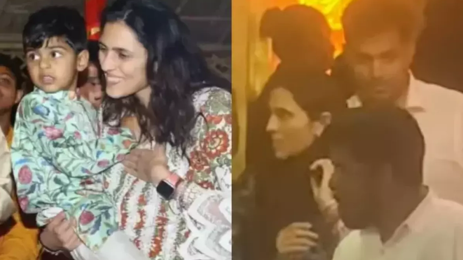 Shloka Mehta and Akash Ambani Spiritual Visit to Babulnath Temple