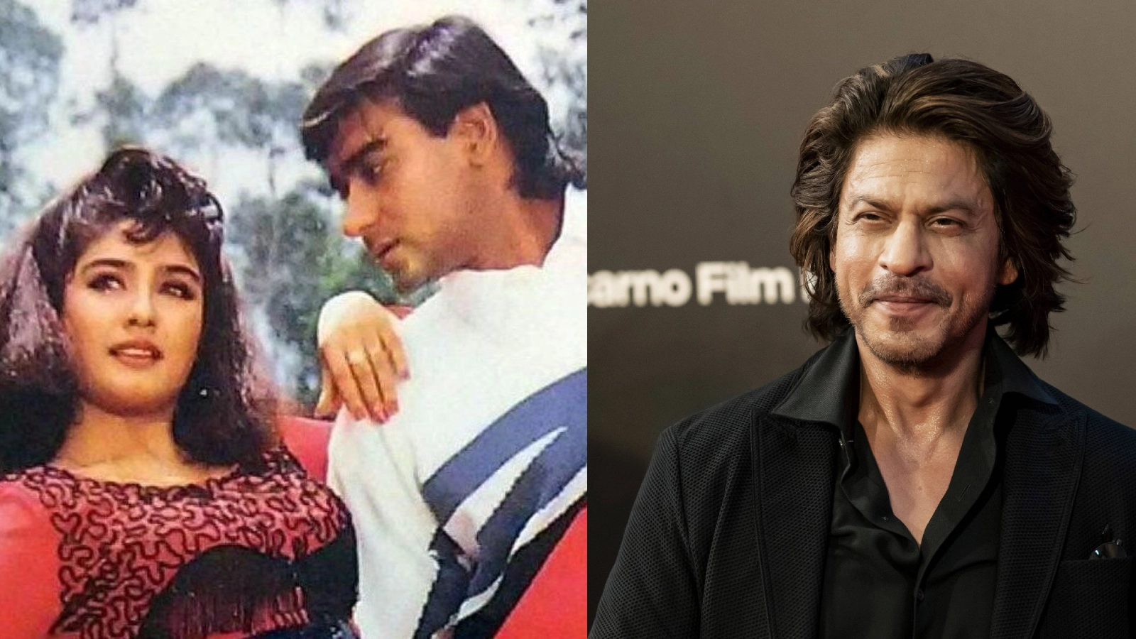 shah rukh khan and ajay devgan