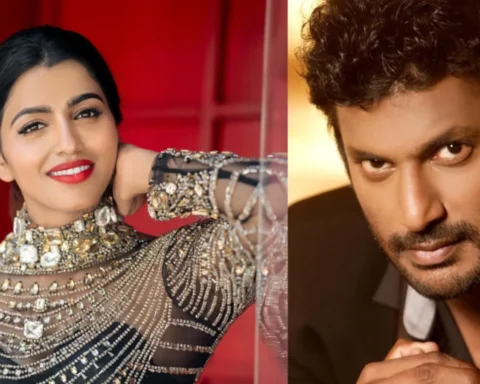 Tamil Stars Vishal and Sai Dhanshika