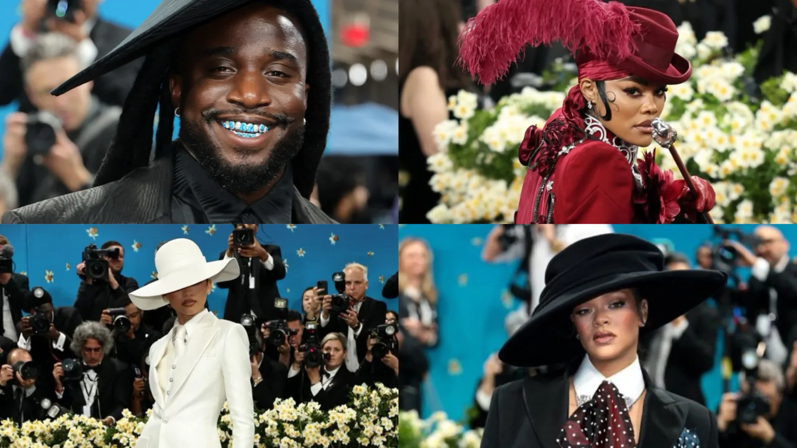 Met Gala-2025 blue carpet