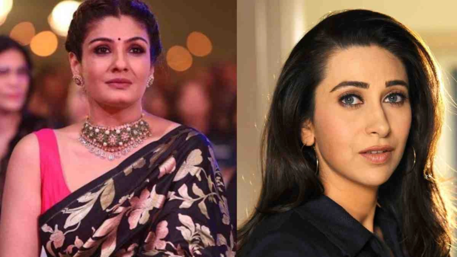 Raveena Tandon Opens Up About Alleged Feud With Karisma Kapoor