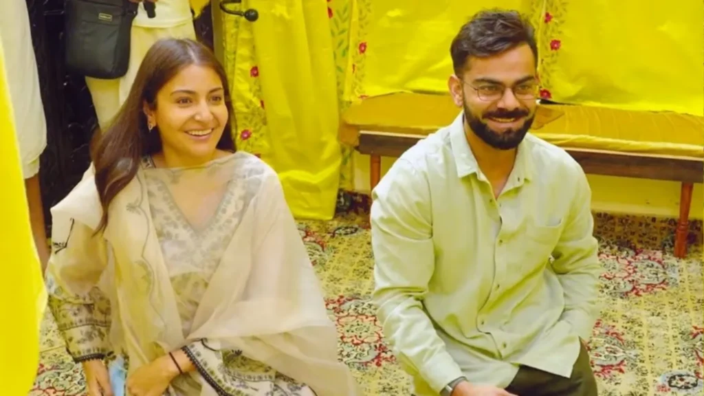 Virat Kohli & Anushka Sharma Seek Spiritual Guidance from Premanand Ji Maharaj After Test Retirement 2 photo 3