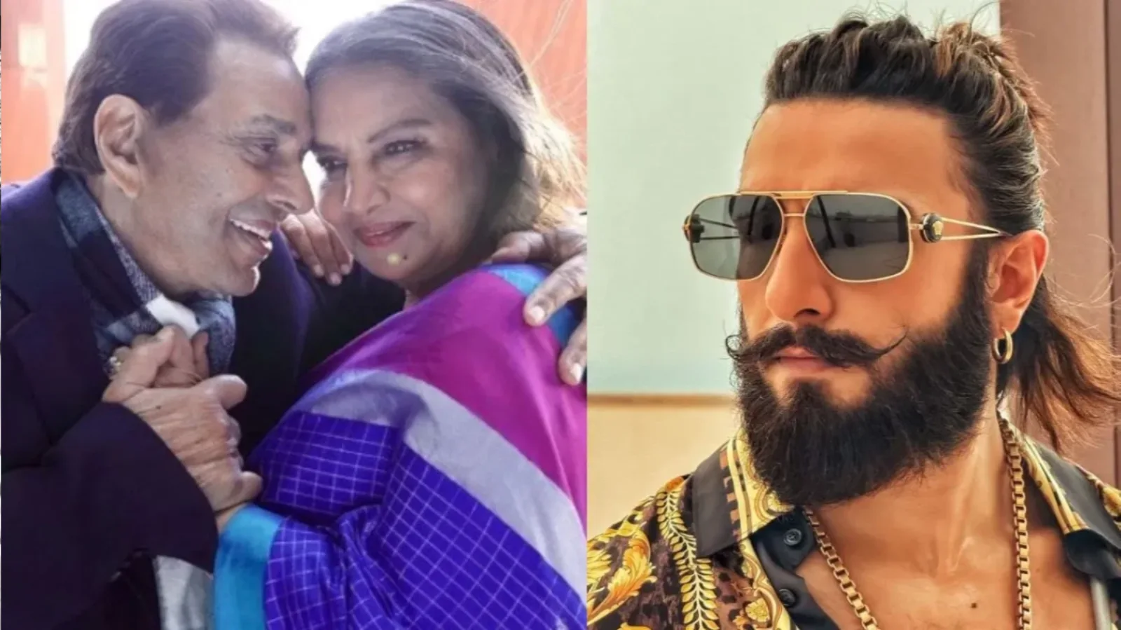Dharmendra’s Playful Tease to Ranveer Singh Over His Kiss with Shabana Azmi