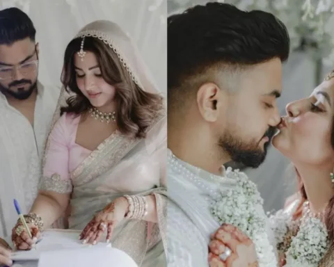 Hina Khan & Rocky Jaiswal Intimate Wedding