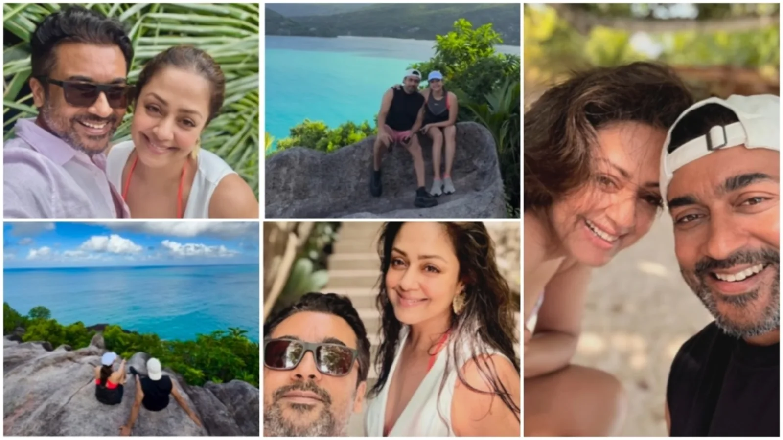 Suriya and Jyotika’s Seychelles Sojourn: