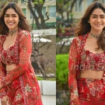 Mrunal Thakur's Red Dress