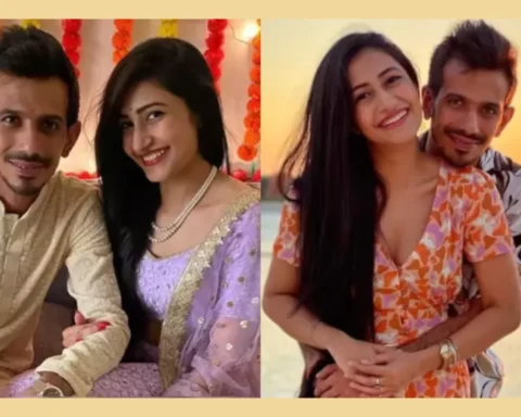 Yuzvendra Chahal and Dhanashree Verma