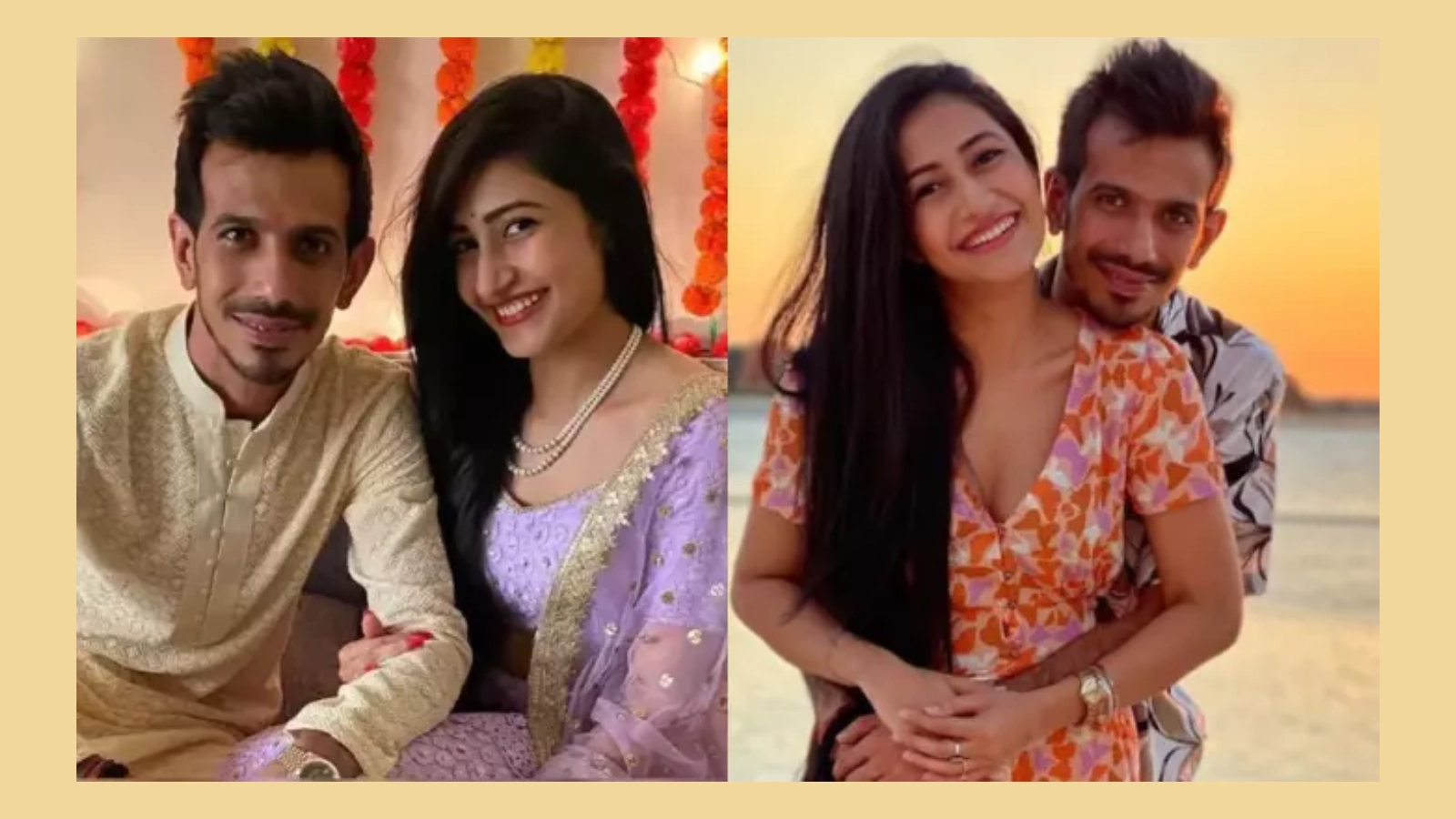 Yuzvendra Chahal and Dhanashree Verma