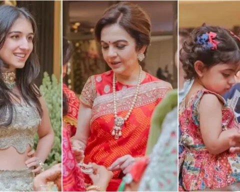 Nita Ambani’s Regal Saree Look Steals the Show at Mudit Dani’s Wedding