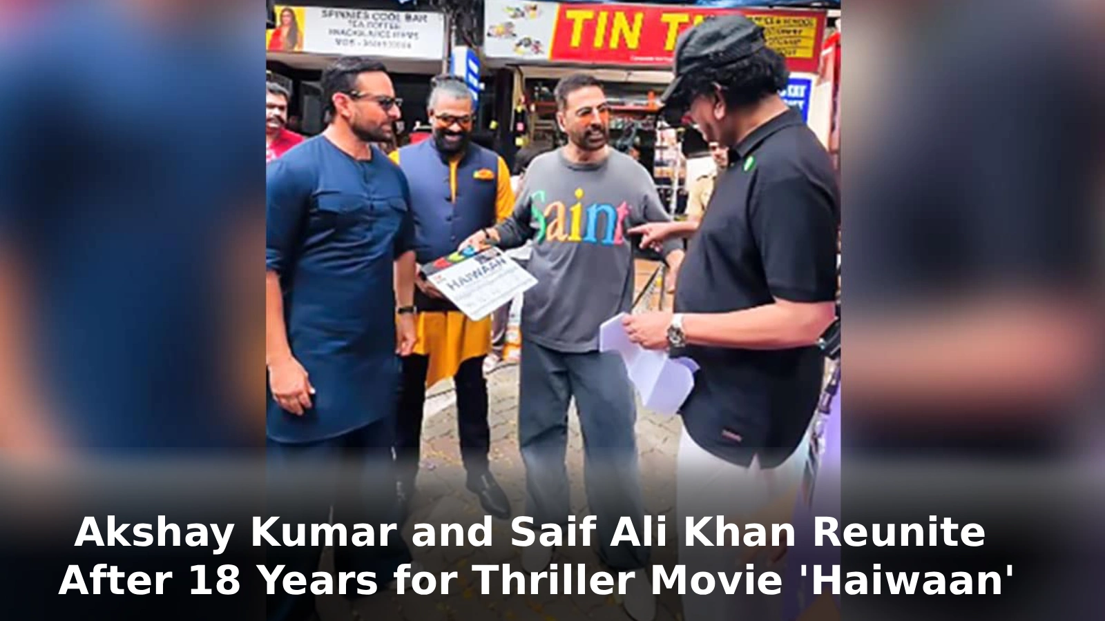 Akshay Kumar and Saif Ali Khan Reunite After 18 Years for Thriller Movie 'Haiwaan'