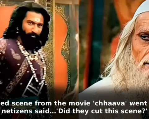 Deleted scene from the movie 'chhaava' went viral