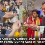Ganesh Chaturthi 2025: Salman Khan Dances With Family During Ganpati Visarjan. Watch
