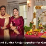 Govinda and Sunita Ahuja together for Ganeshotsav