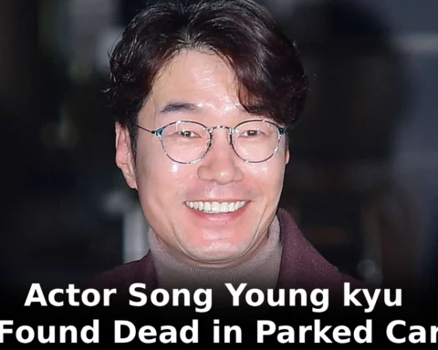 Actor Song Young kyu Found Dead in Parked Car