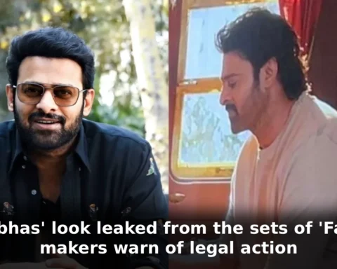 Prabhas' look leaked from the sets of 'Fauji', makers warn of legal action