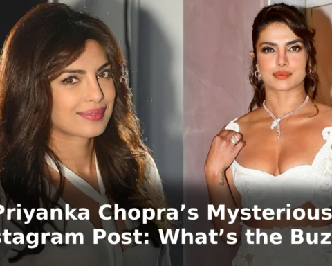 Priyanka Chopra’s Mysterious Instagram Post