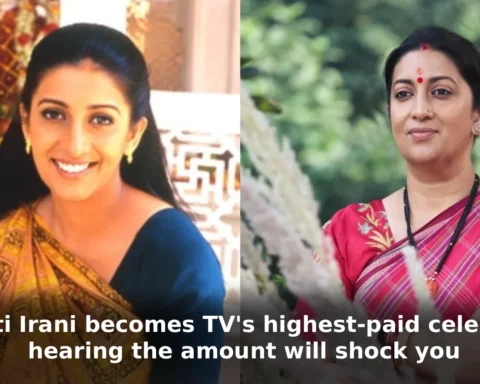 Smriti Irani becomes TV's highest-paid celebrity