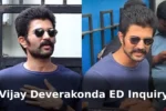 Vijay Deverakonda ED Inquiry
