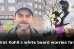 Virat Kohli's white beard worries fans