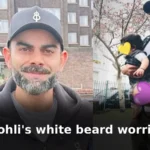 Virat Kohli's white beard worries fans