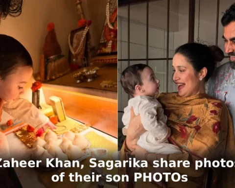 Zaheer Khan, Sagarika share photos of their son PHOTOs
