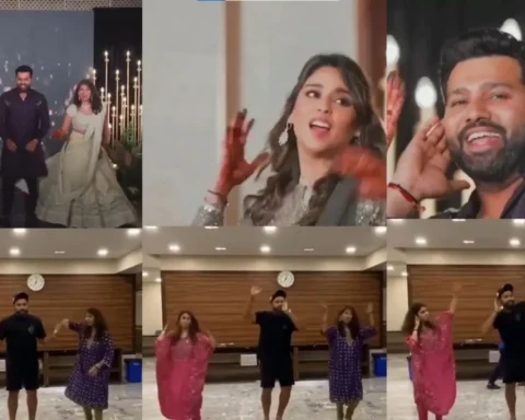 rohit sharma dance video