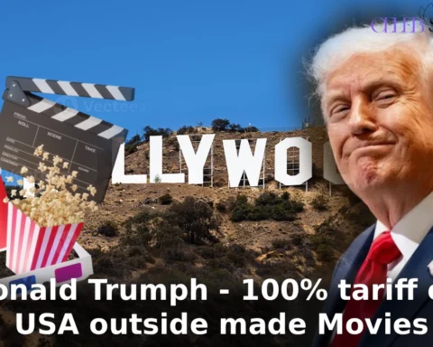 Donald Trumph - 100% tariff on USA outside made Movies