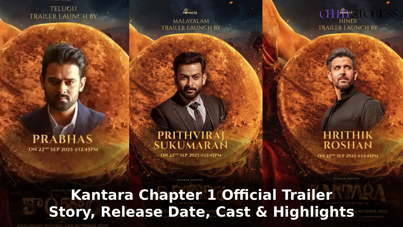 Kantara Chapter 1 Official Trailer: Story, Release Date, Cast & Highlights