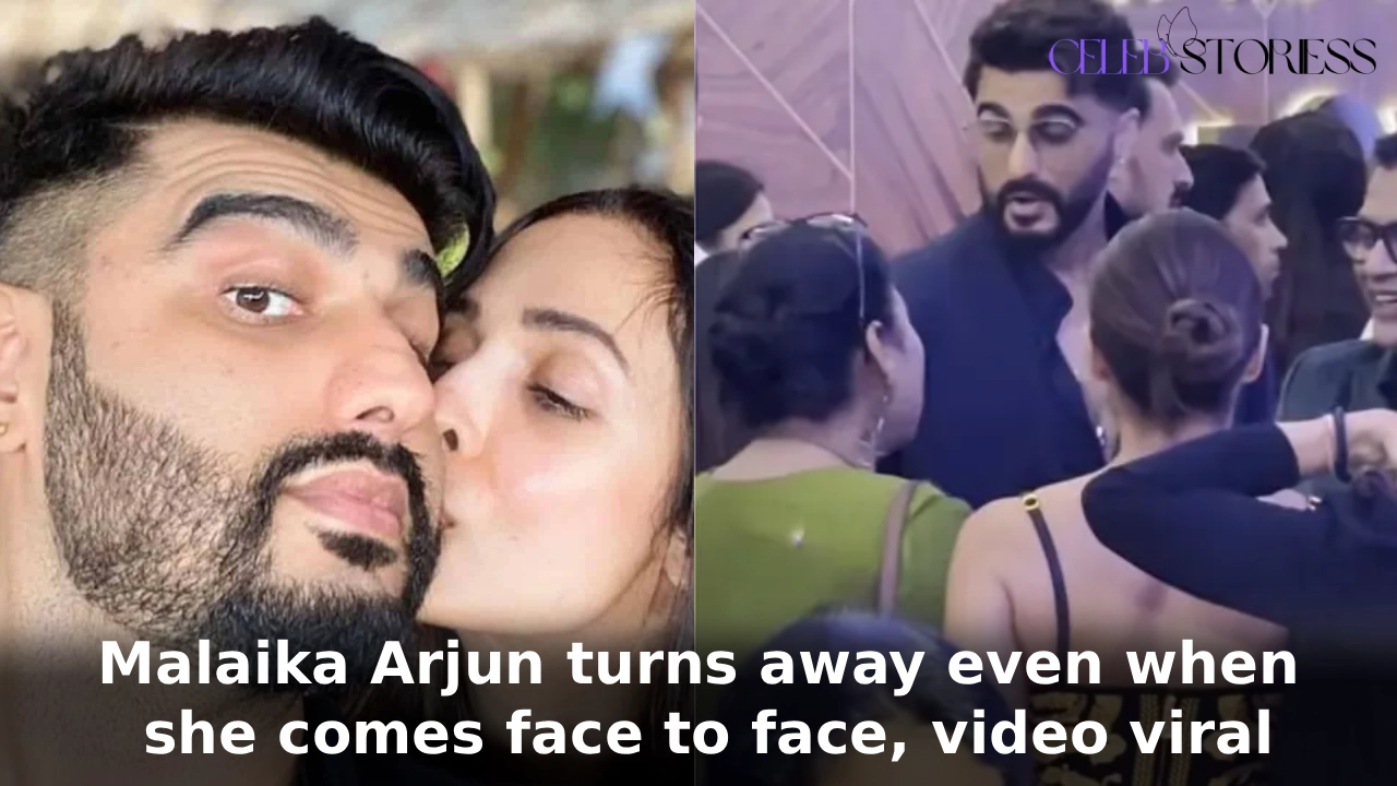Malaika Arjun turns away even when she comes face to face, video viral
