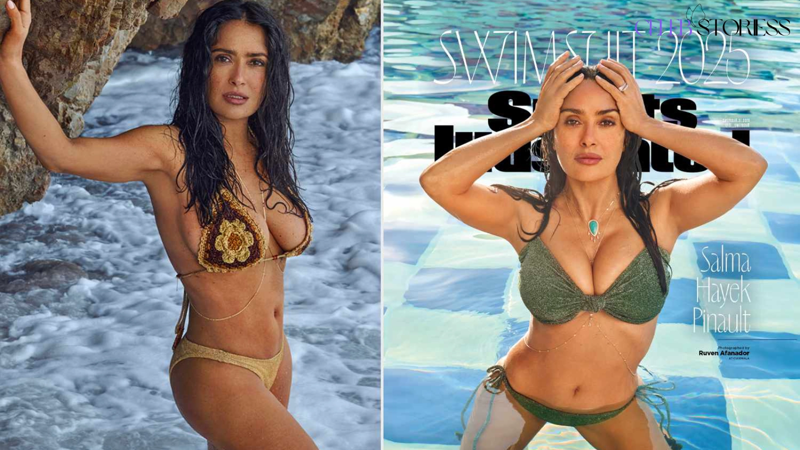 Salma Hayek Sexy Bikini Photos
