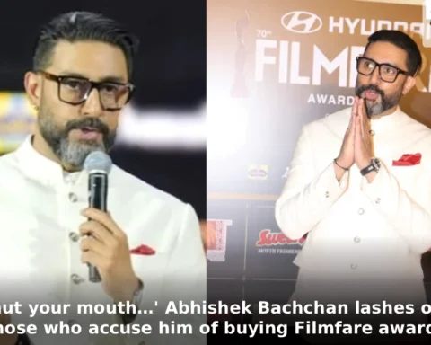 Abhishek Bachchan lashes out