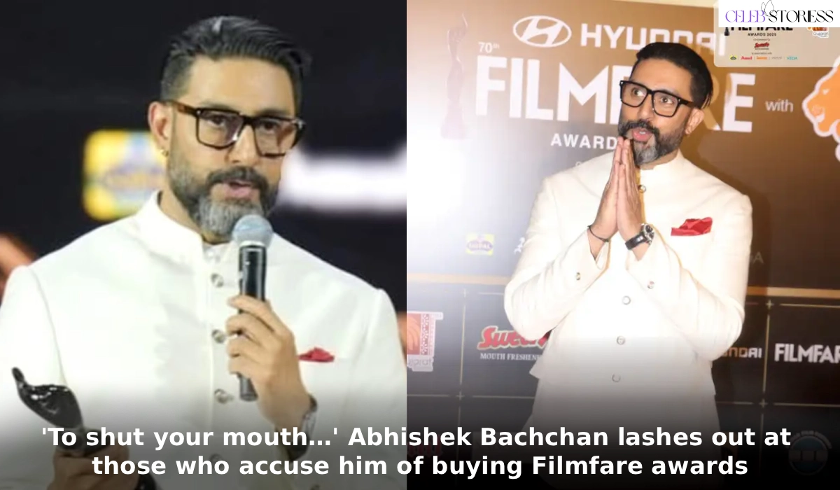 Abhishek Bachchan lashes out
