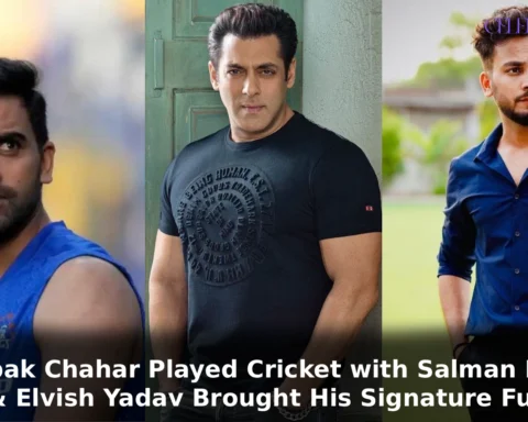 Deepak Chahar Played Cricket with Salman Khan & Elvish Yadav Brought His Signature Fun