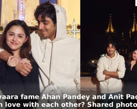 Ahan Pandey and Anit Padda