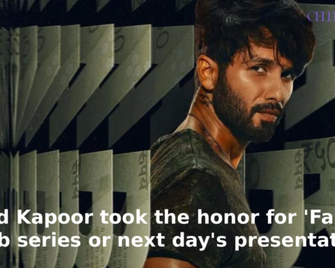 Shahid Kapoor took the honor for 'Farji 2'? Web series or next day's presentation