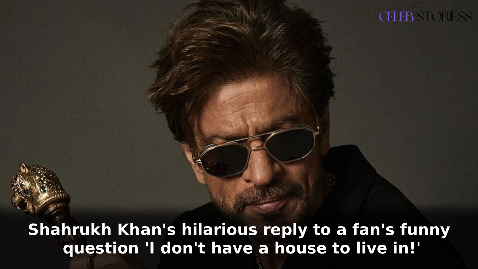 Shahrukh Khan's hilarious reply to a fan's funny question 'I don't have a house to live in!'