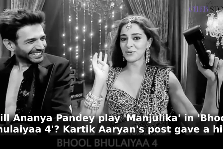 Will Ananya Pandey play 'Manjulika' in 'Bhool Bhulaiyaa 4'? Kartik Aaryan's post gave a hint