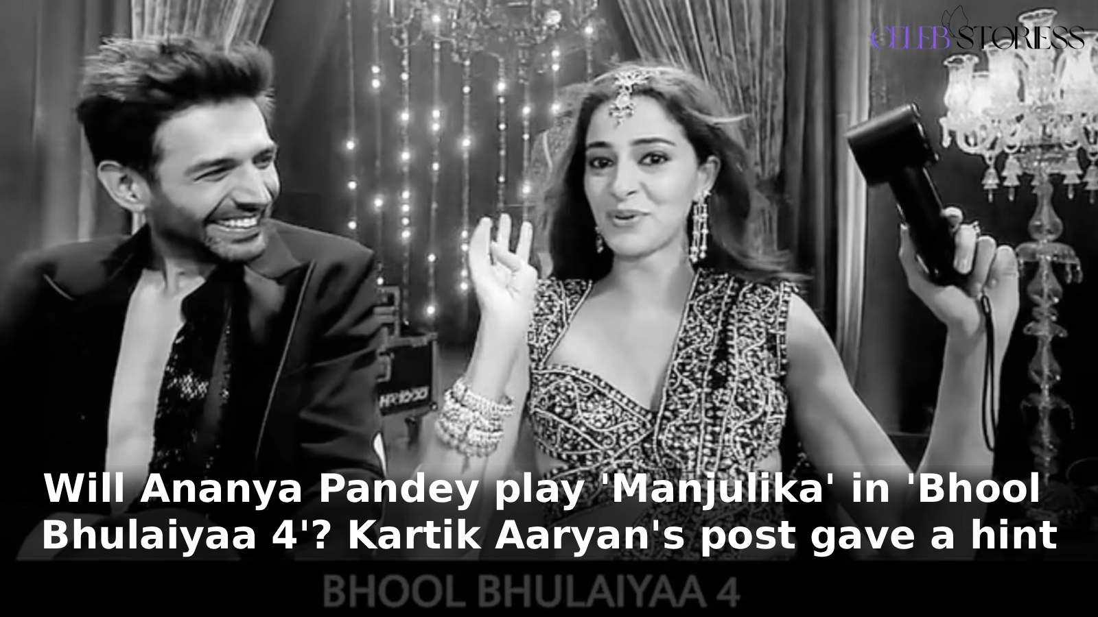 Will Ananya Pandey play 'Manjulika' in 'Bhool Bhulaiyaa 4'? Kartik Aaryan's post gave a hint