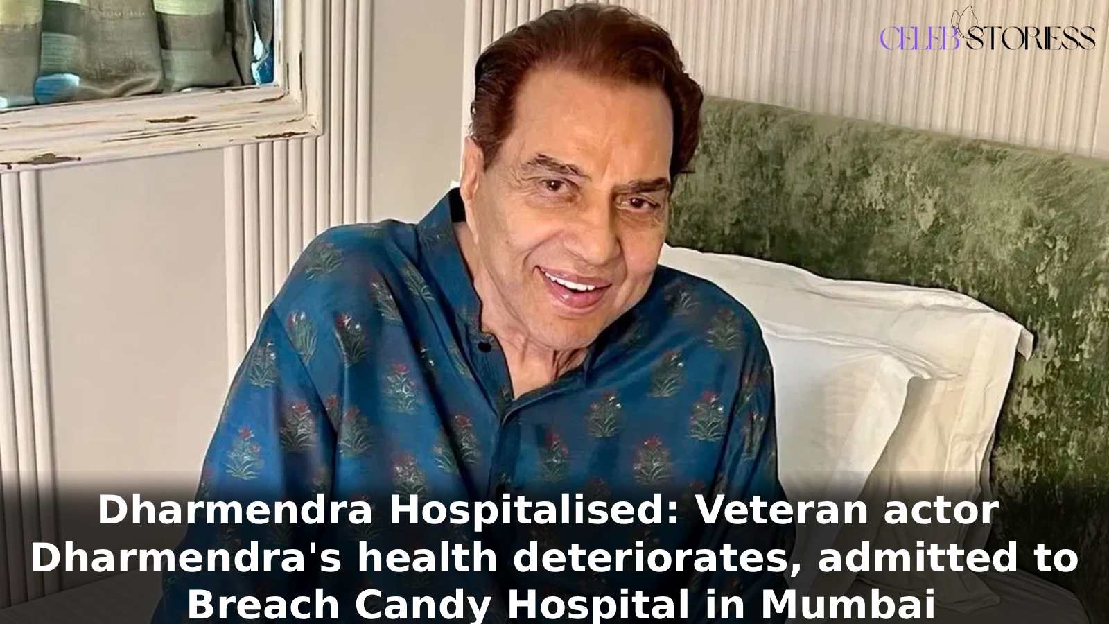 Dharmendra Hospitalised: Veteran actor Dharmendra's health deteriorates, admitted to Breach Candy Hospital in Mumbai