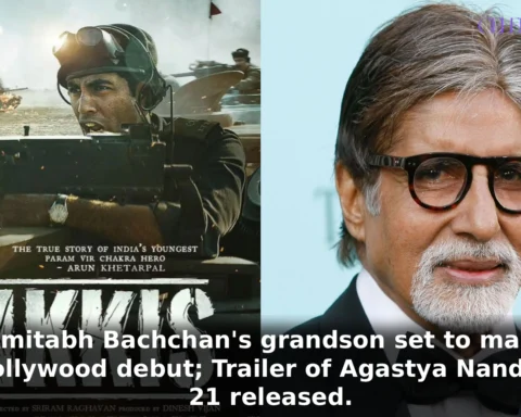 Amitabh Bachchan's grandson set to make Bollywood debut; Trailer of Agastya Nanda's 21 released.