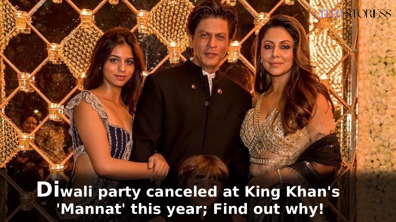 Diwali party canceled at King Khan's 'Mannat' this year; Find out why!