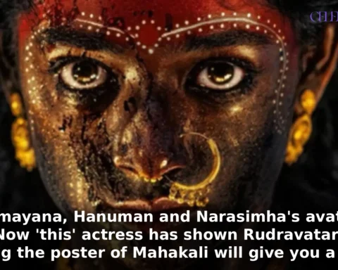 Ramayana, Hanuman and Narasimha's avatar..Now 'this' actress has shown Rudravatar! Seeing the poster of Mahakali will give you a shock