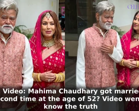 Viral Video: Mahima Chaudhary got married for the second time at the age of 52? Video went viral, know the truth