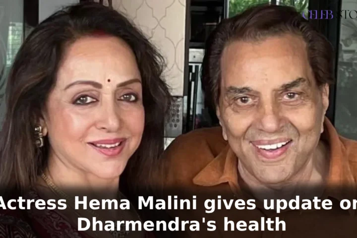 Actress Hema Malini gives update on Dharmendra's health